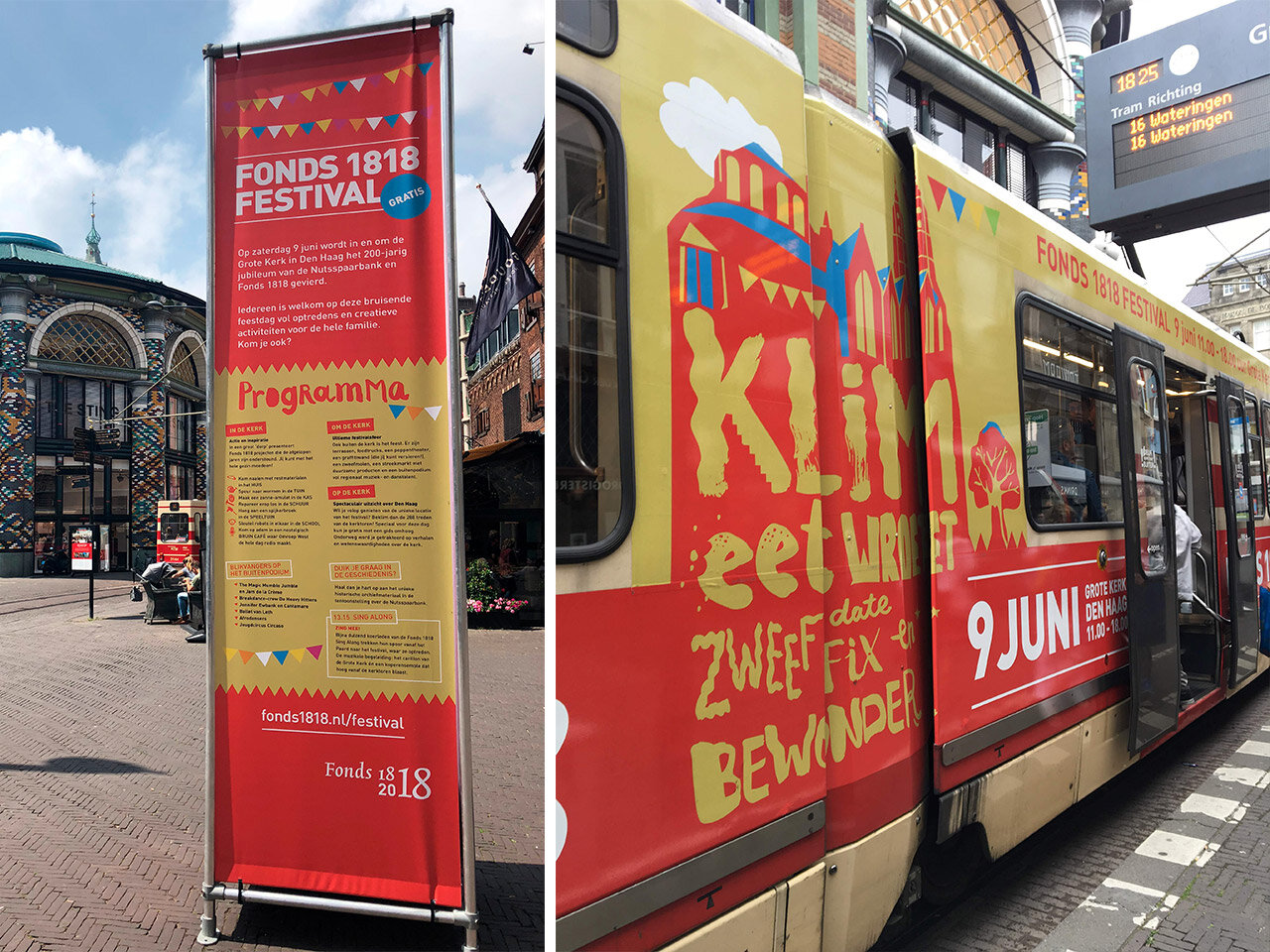 Fonds1818 festival tram