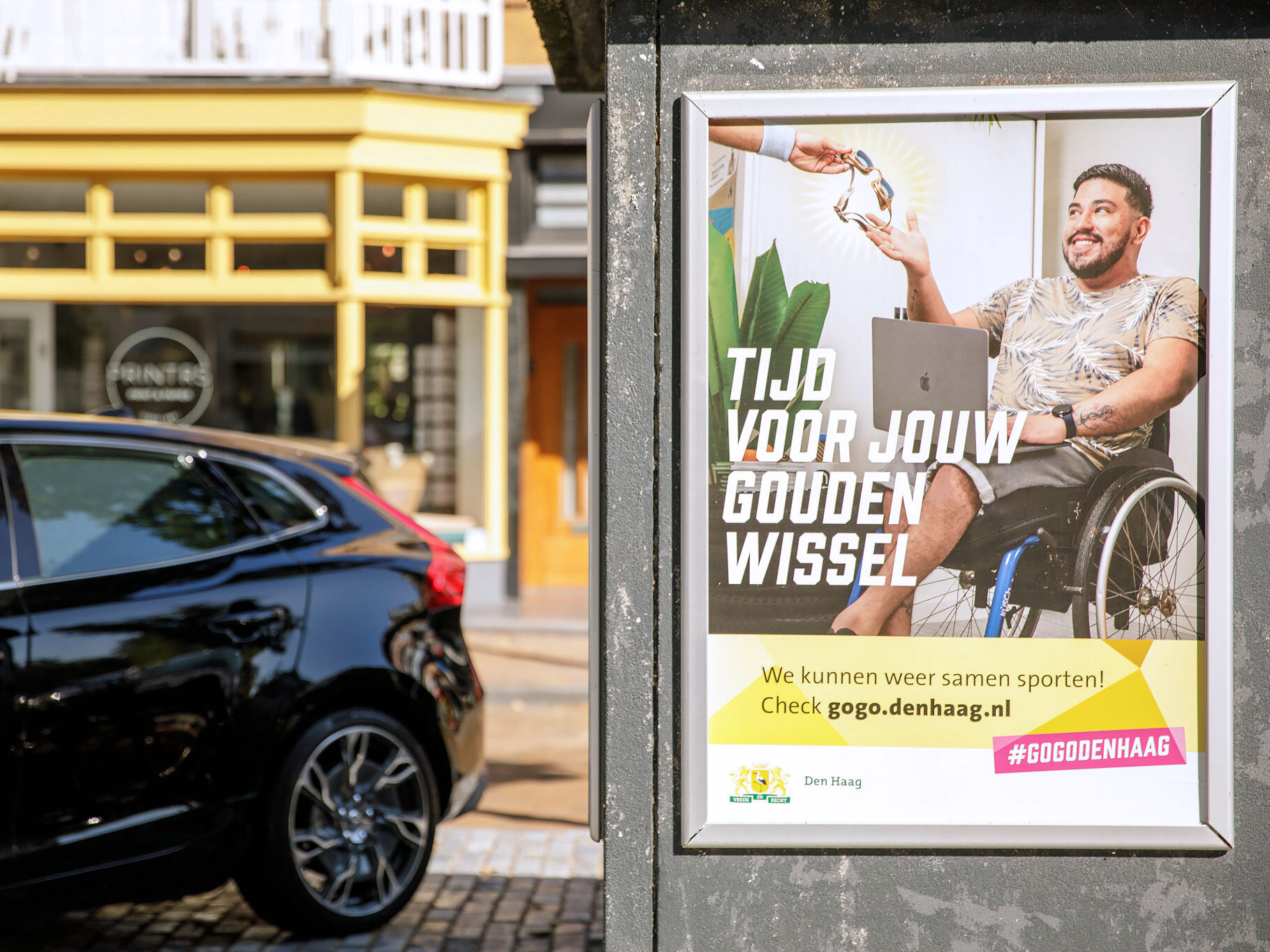 Poster Go Go Den Haag campagne