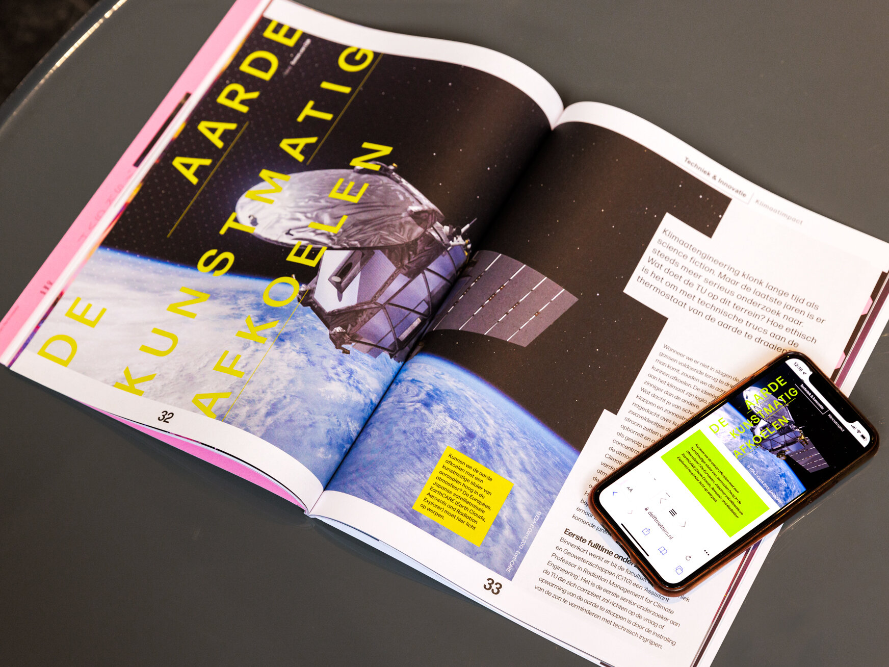 Fysiek en online magazine Delft Matters