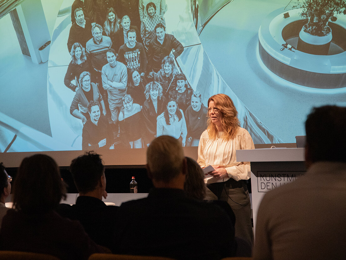 Judith Boon opent event Ontwerpwerk in het Kunstmuseum
