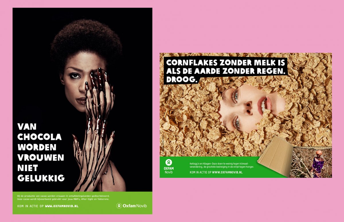 Posters Oxfam Novib campagne