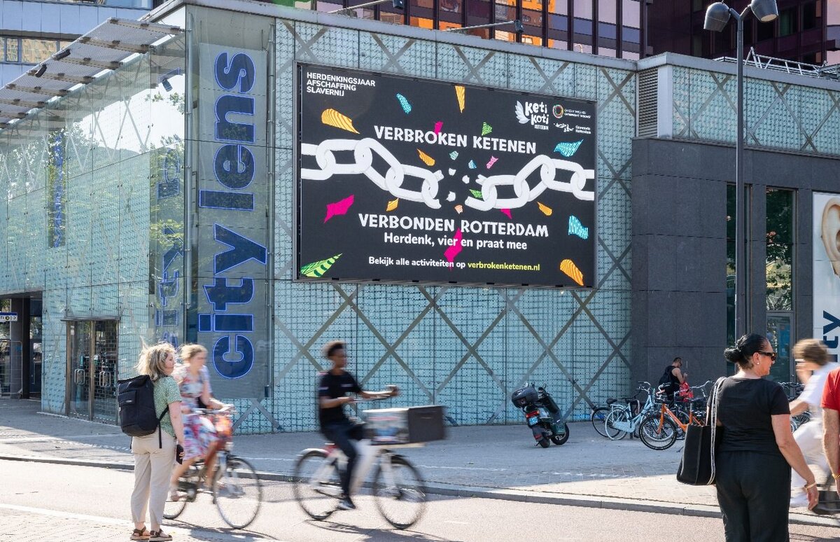 Campagne verbroken ketenen Rotterdam