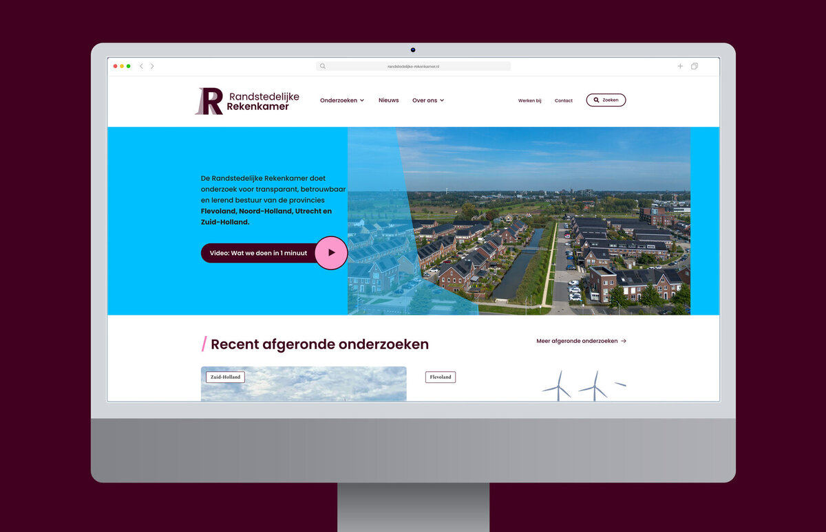 randstedelijke rekenkamer ontwerpwerk