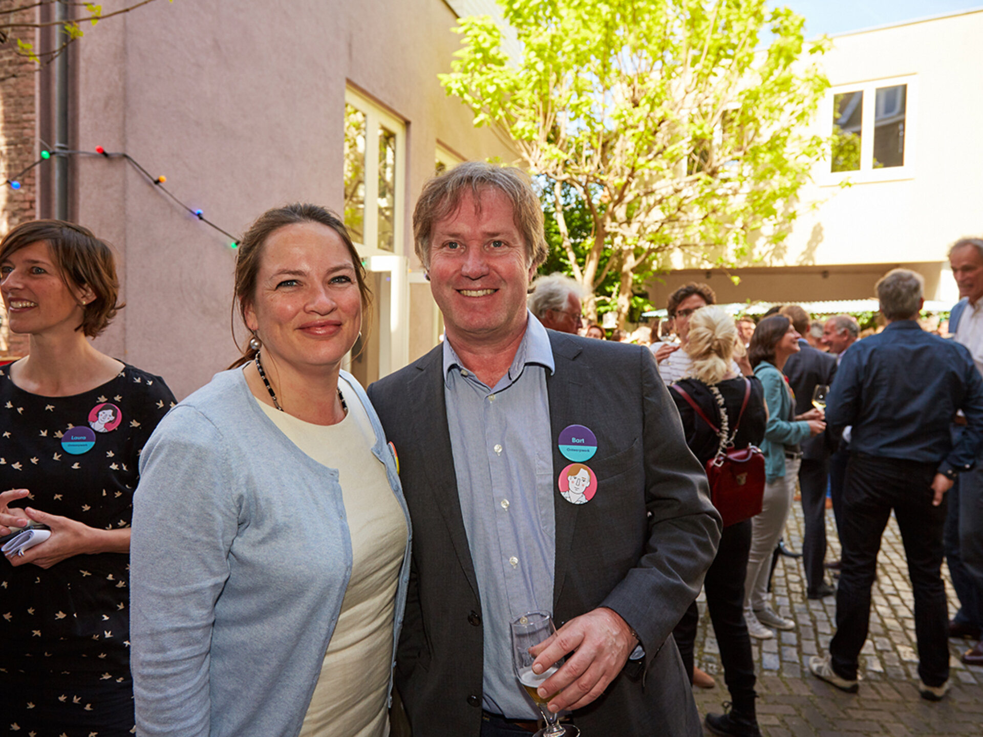 Ontwerpwerk 31 jaar feest Bart Leupen